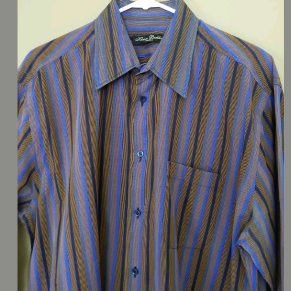 Klauss Boehler 2 Ply Long Sleeve Dress Shirt - Picture 3 of 4